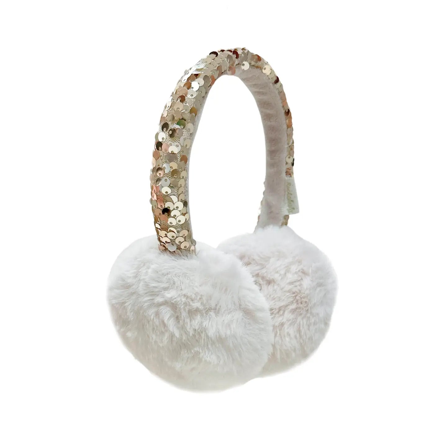 SHIMMER SEQUIN FLUFFY EARMUFFS (PREORDER)