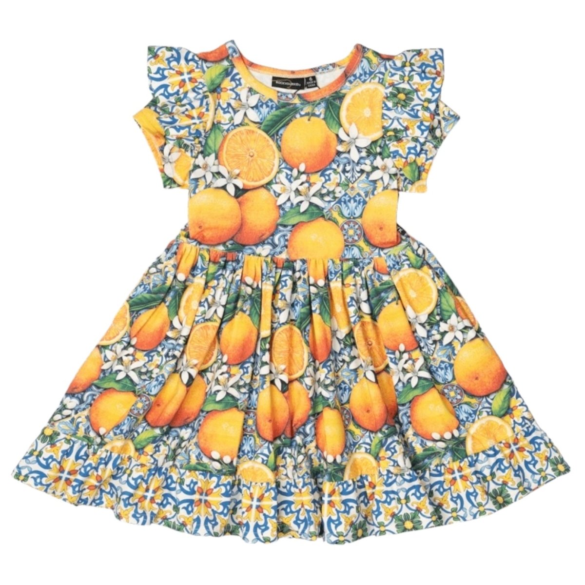CANTANIA RUFFLE DRESS (PREORDER) - ROCK YOUR BABY