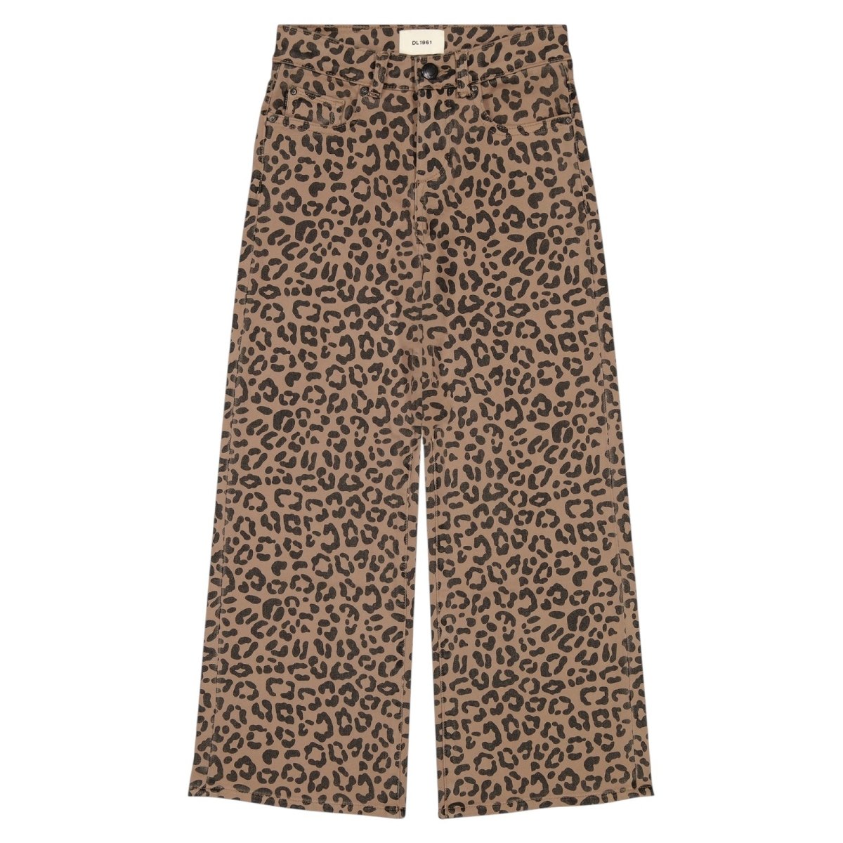 CATWALK LEOPARD NINI WIDE LEG JEANS - PANTS