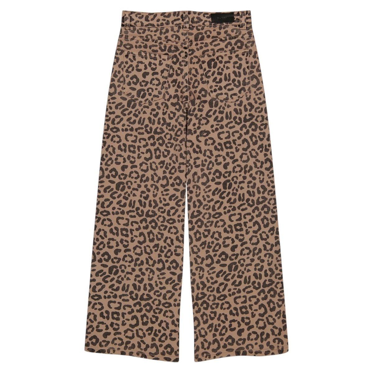 CATWALK LEOPARD NINI WIDE LEG JEANS - PANTS