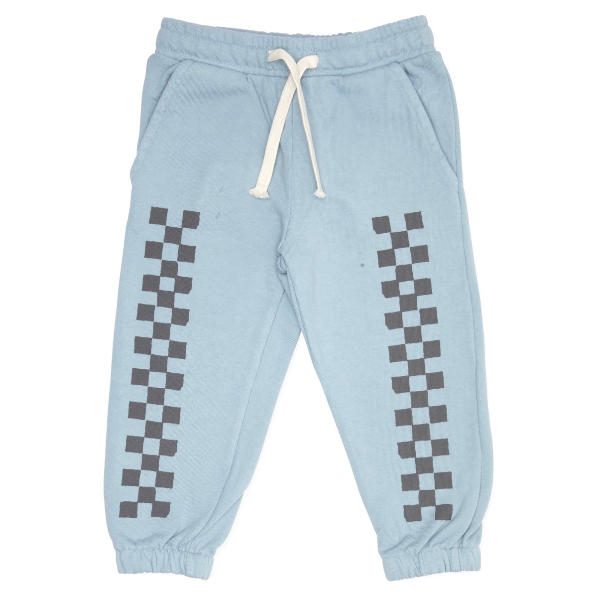 CHECKERED STOKED SWEATPANTS - SWEATPANTS