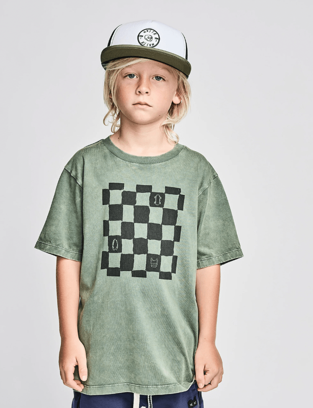 CHECKME TSHIRT - SHORT SLEEVE TOPS
