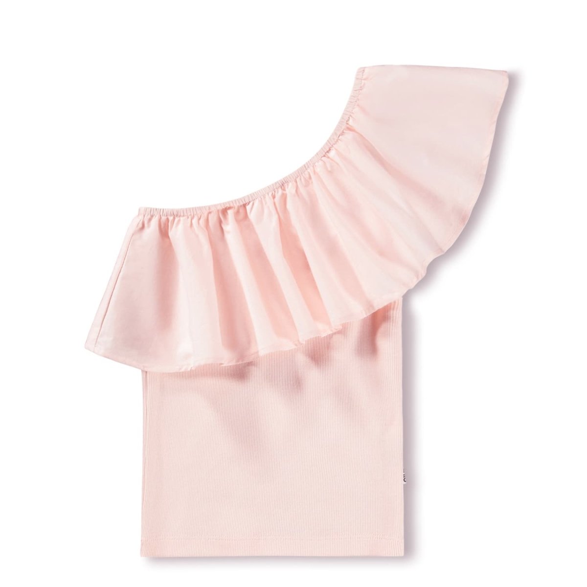 CLOUD REBECCA ONE SIDED RUFFLE TOP (PREORDER) - MOLO