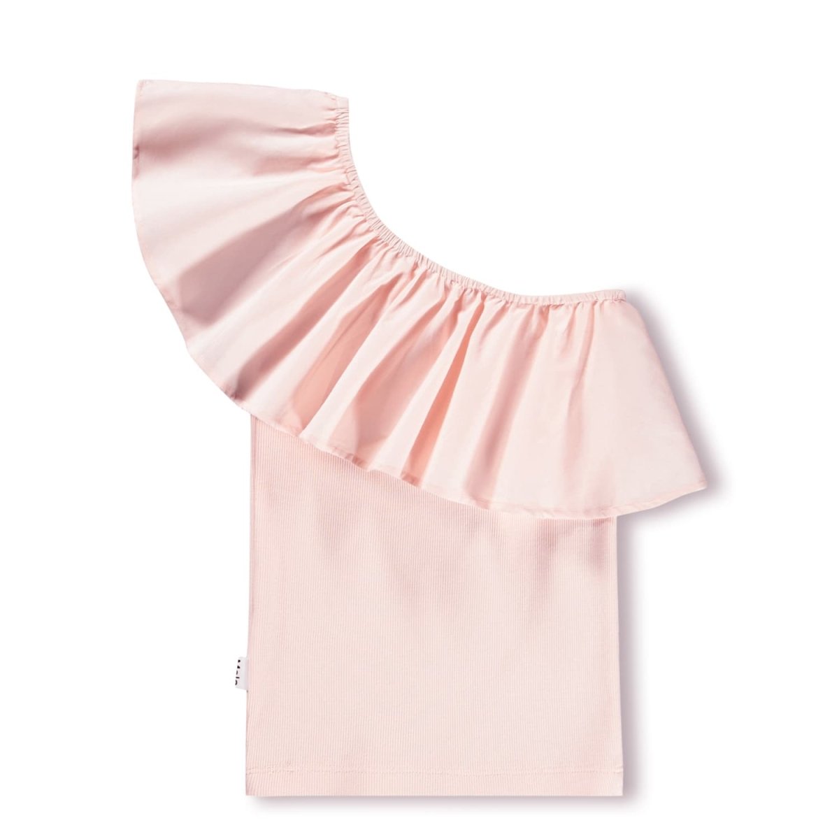 CLOUD REBECCA ONE SIDED RUFFLE TOP (PREORDER) - MOLO
