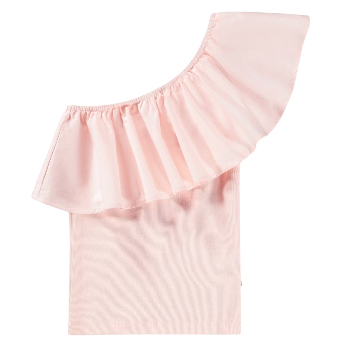 CLOUD REBECCA ONE SIDED RUFFLE TOP (PREORDER) - MOLO