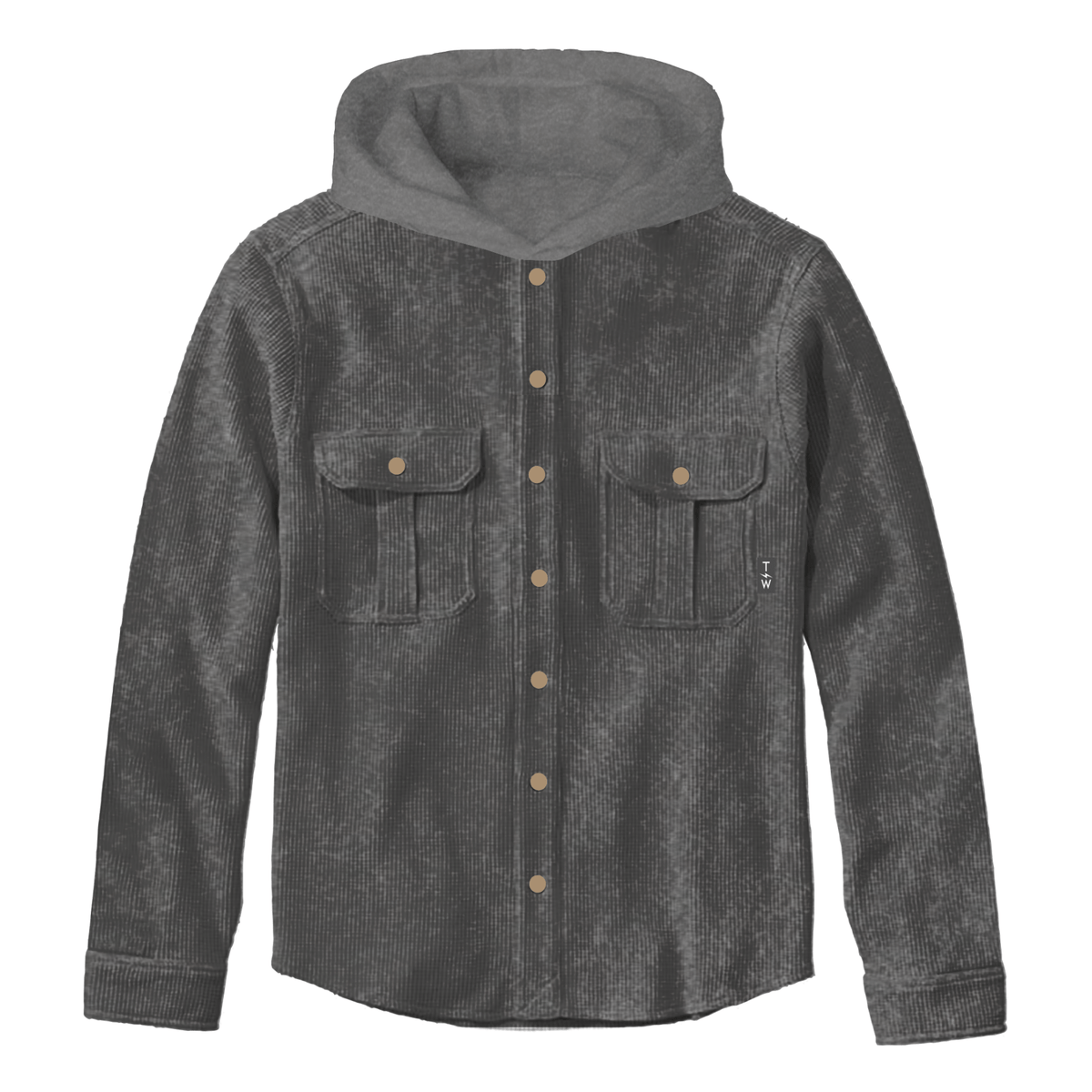 COASTLINE HOODED SHACKET - JACKETS