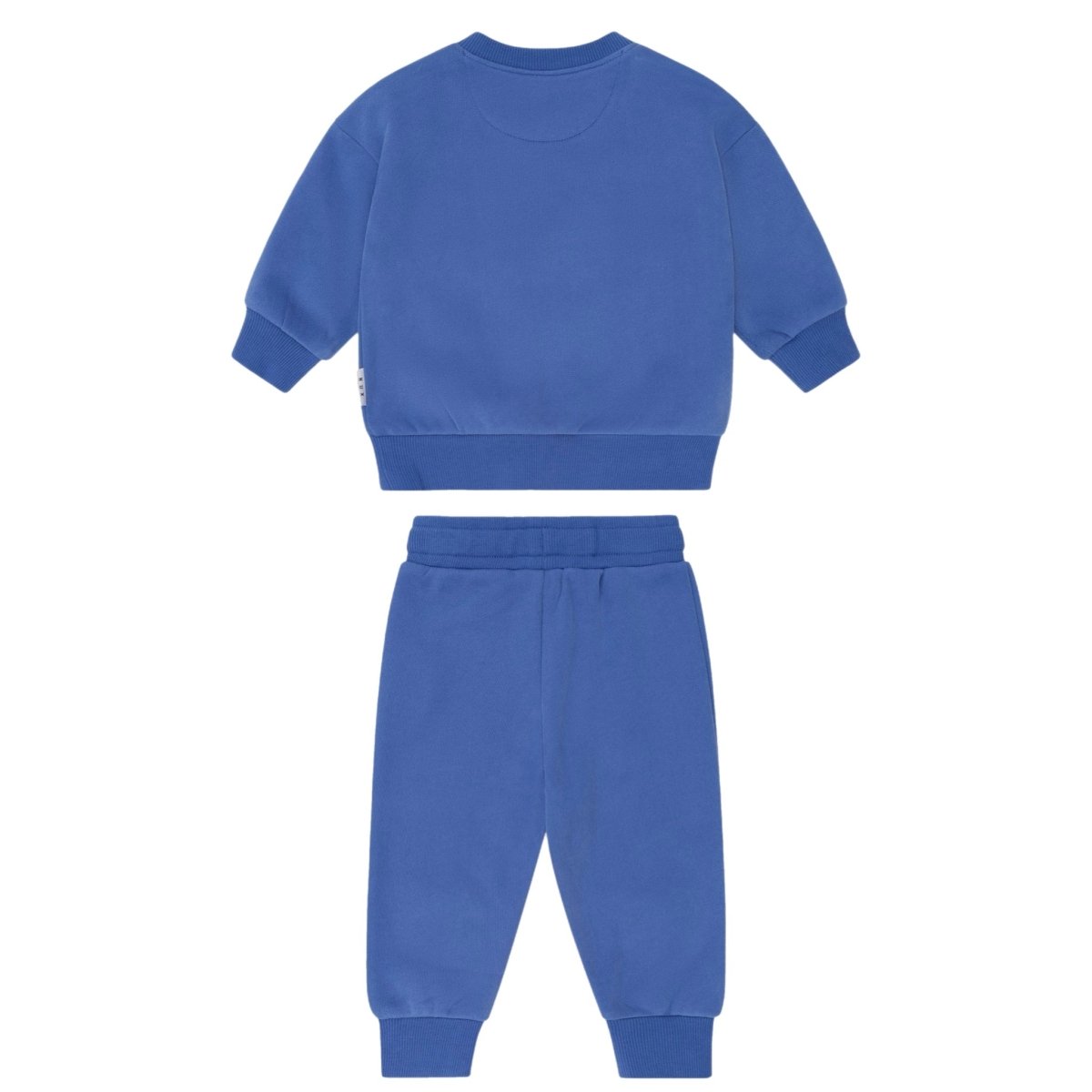 COBALT FURRY HUXBEAR SWEATSHIRT AND SWEATPANTS SET - HUXBABY