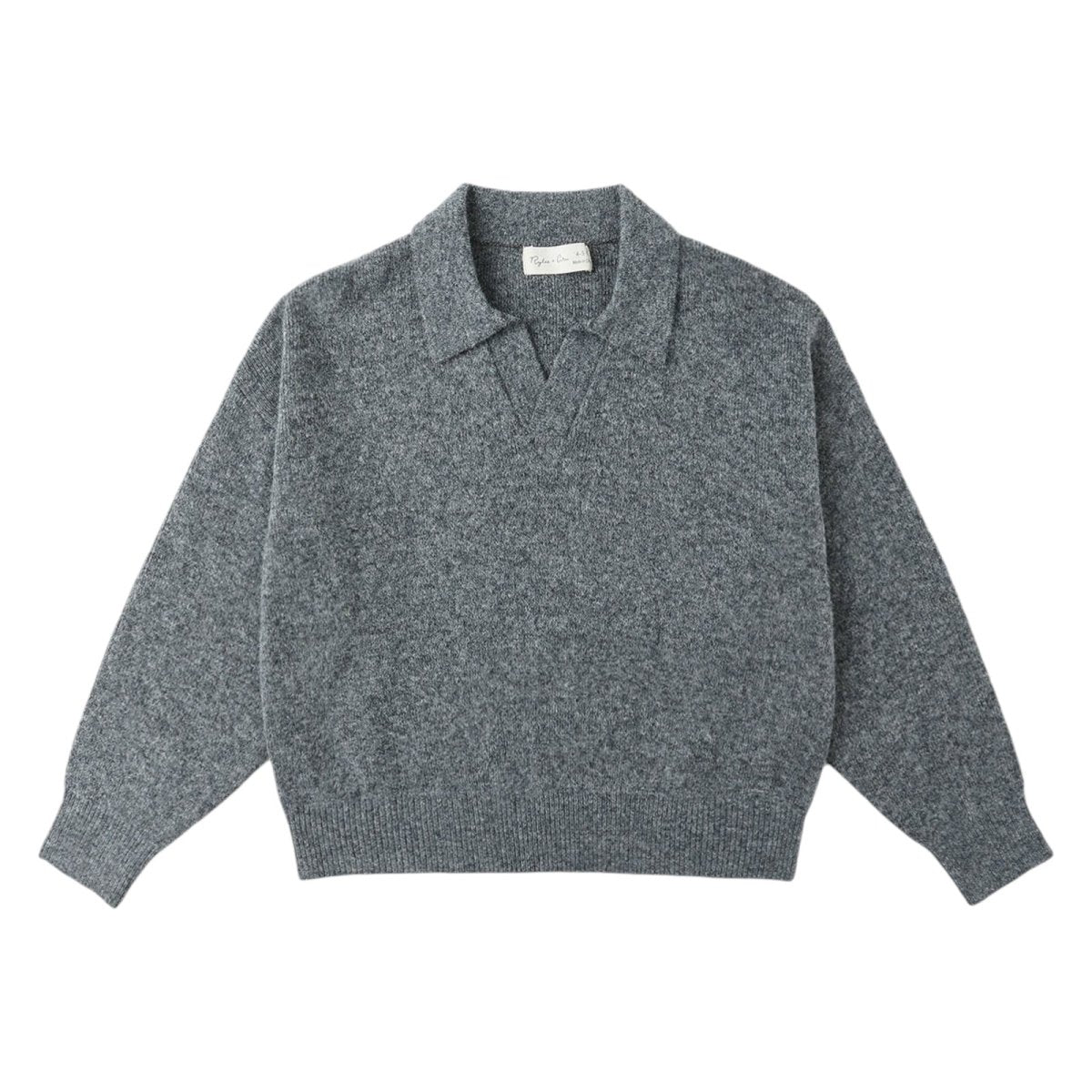 COLLARED SWEATSHIRT - SWEATERS