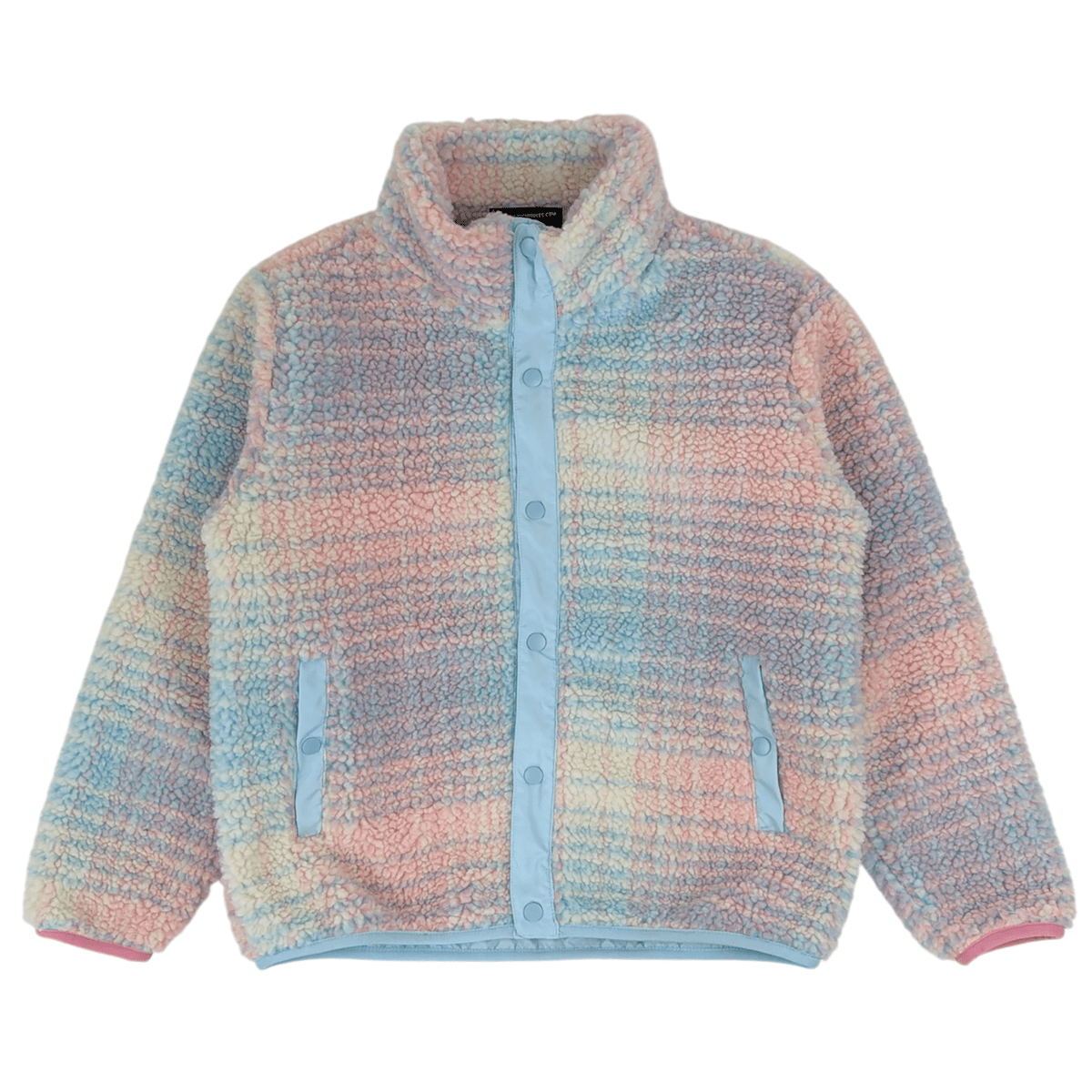 COTTON CANDY SHERPA JACKET (PREORDER) - TINY WHALES - JACKETS