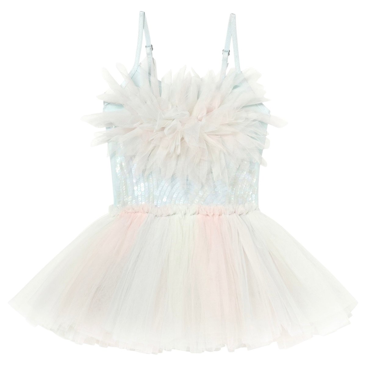 bebe little white dress Tutu Du Monde Bebe Crescent Moon Tutu Dress