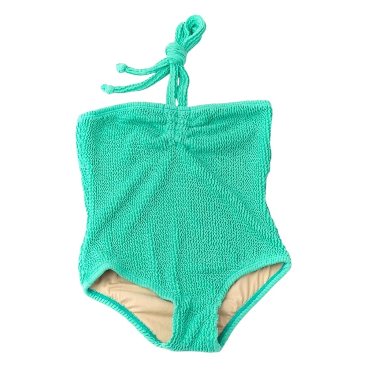 CRINKLE HALTER ONE PIECE SWIMSUIT - ONE PIECE SWIMSUIT