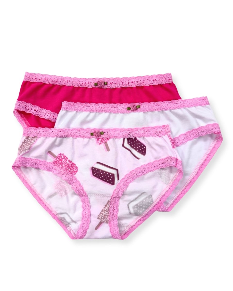 CRUNCH BAR 3 PACK PANTIES (PREORDER) - ESME