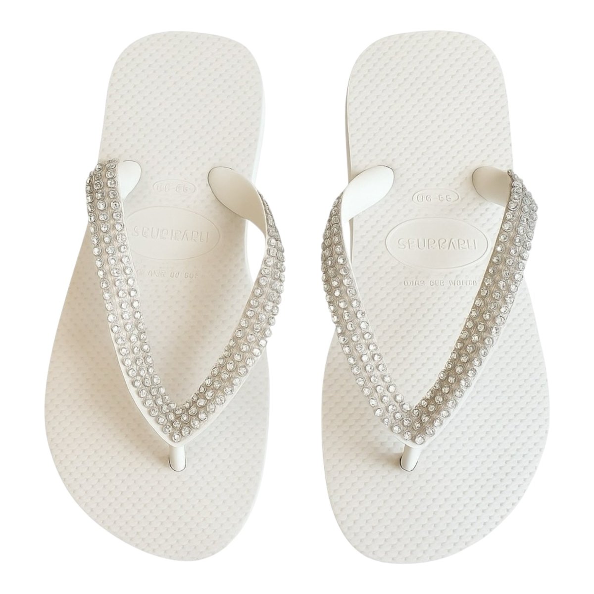 CRYSTAL FLIP FLOP SANDALS (PREORDER) - PLANET SEA