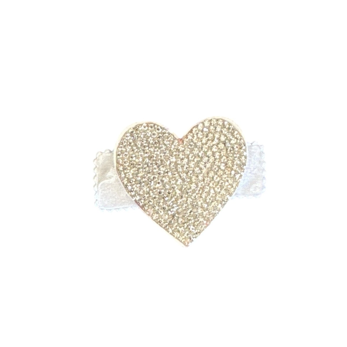 CRYSTAL HEART CLIP - BARI LYNN