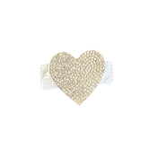CRYSTAL HEART CLIP - BARI LYNN