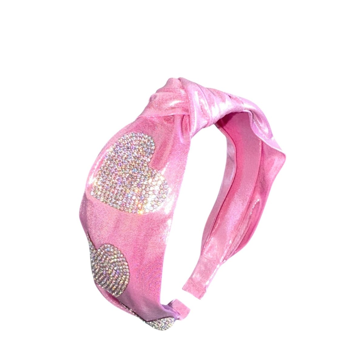 CRYSTAL HEART IRIDESCENT HEADBAND by BARI LYNN | Kids Fashion