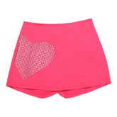 CRYSTAL HEART SKORT - SKIRTS