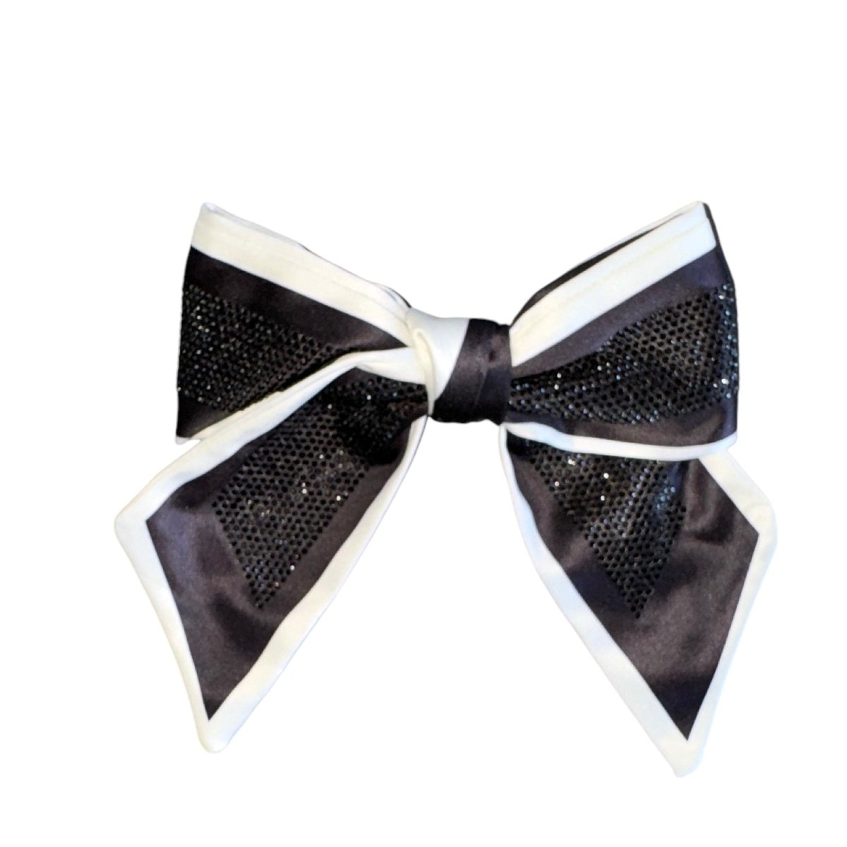 CRYSTAL SATIN BOW CLIP - CLIPS