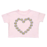 DAISY HEART TSHIRT - SHORT SLEEVE TOPS