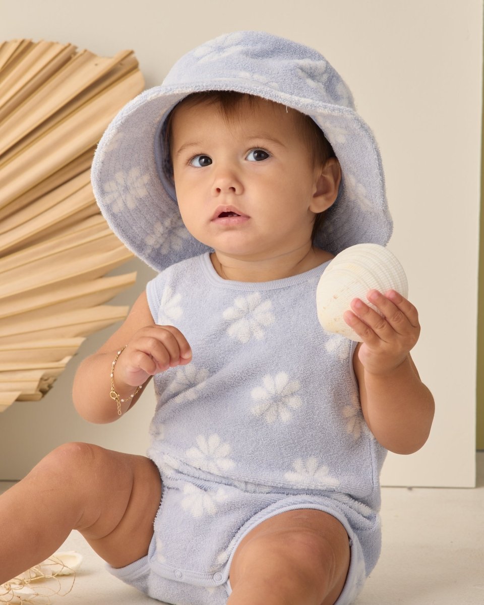 DAISY TERRY CLOTH PLAYSUIT - RYLEE + CRU