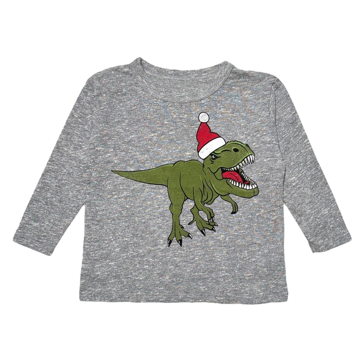 DINO SANTA LONG SLEEVE TSHIRT - CHASER KIDS