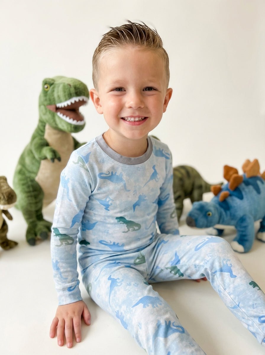 DINO WORLD LONG SLEEVE PJS - ESME