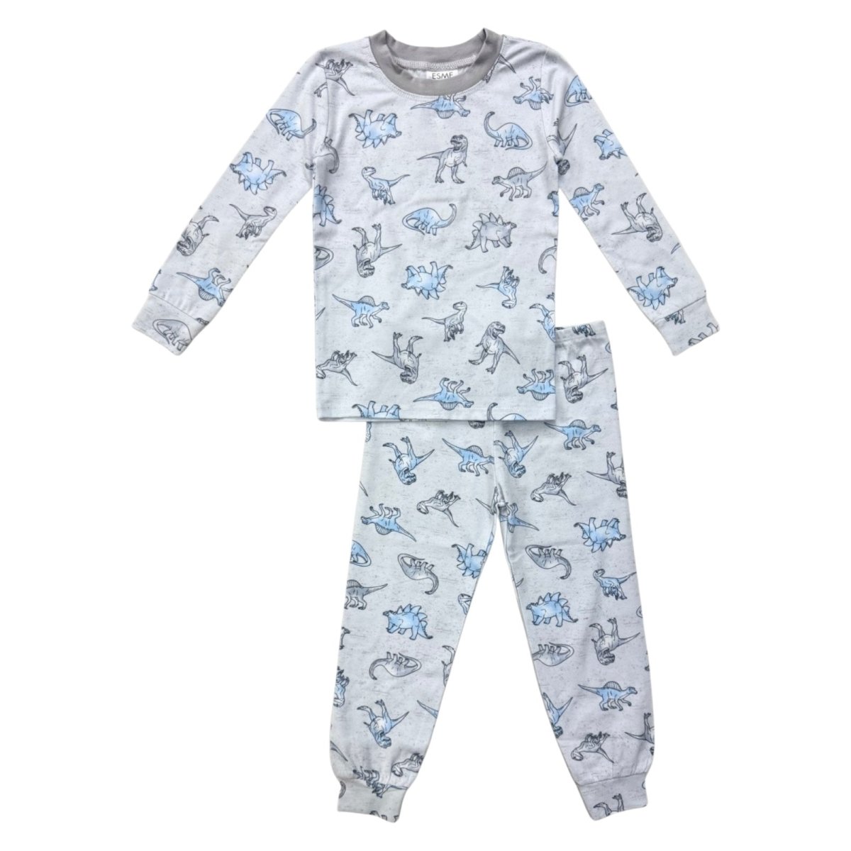 DINOSAUR LONG SLEEVE PJS BOYS - PAJAMAS