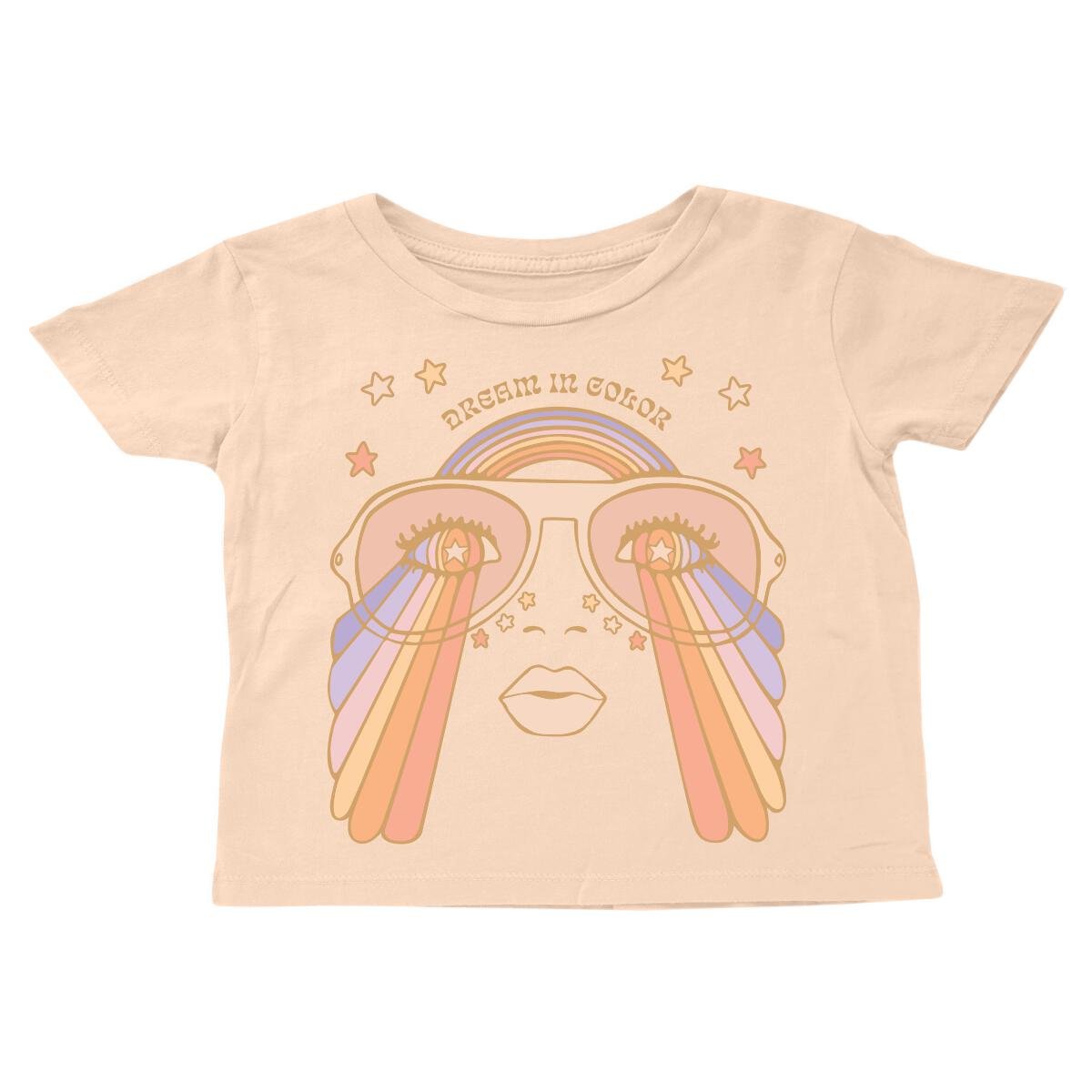 DREAM IN COLOR STARS TSHIRT - SHORT SLEEVE TOPS