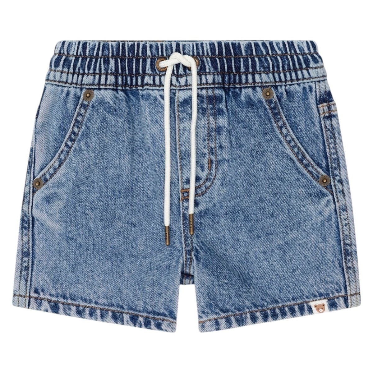 DREAMY DENIM SHORTS - HUXBABY