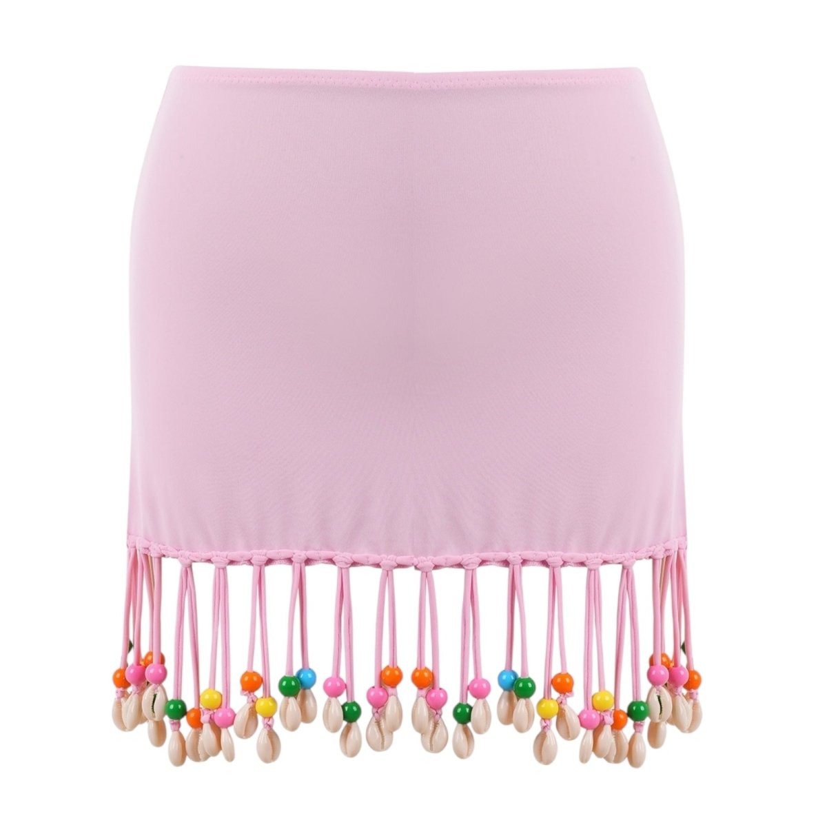 DYLAN BEADED FRINGE SKIRT - NESSI BYRD