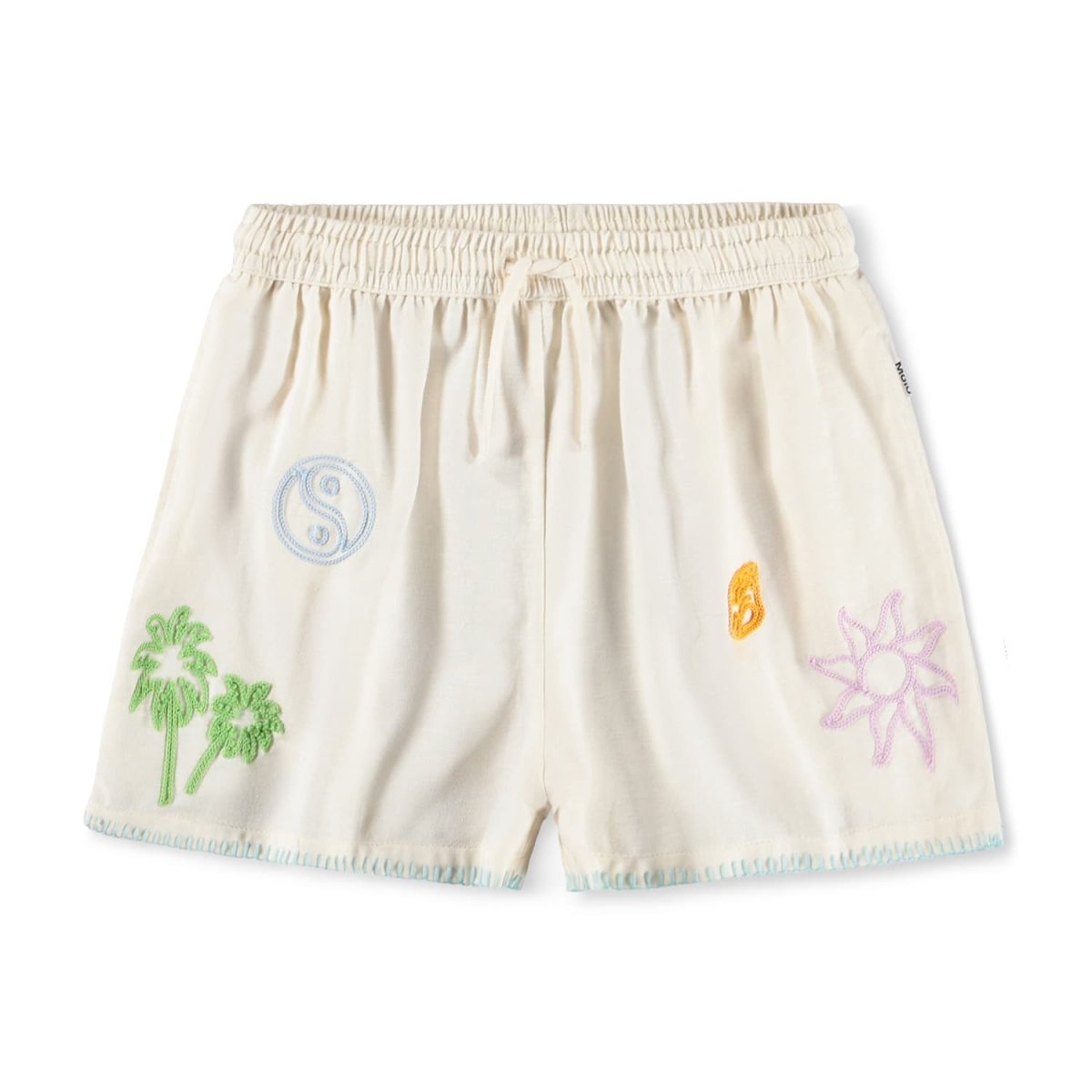 EMBROIDERED DOODLES ANNABELLA SHORTS (PREORDER) - MOLO