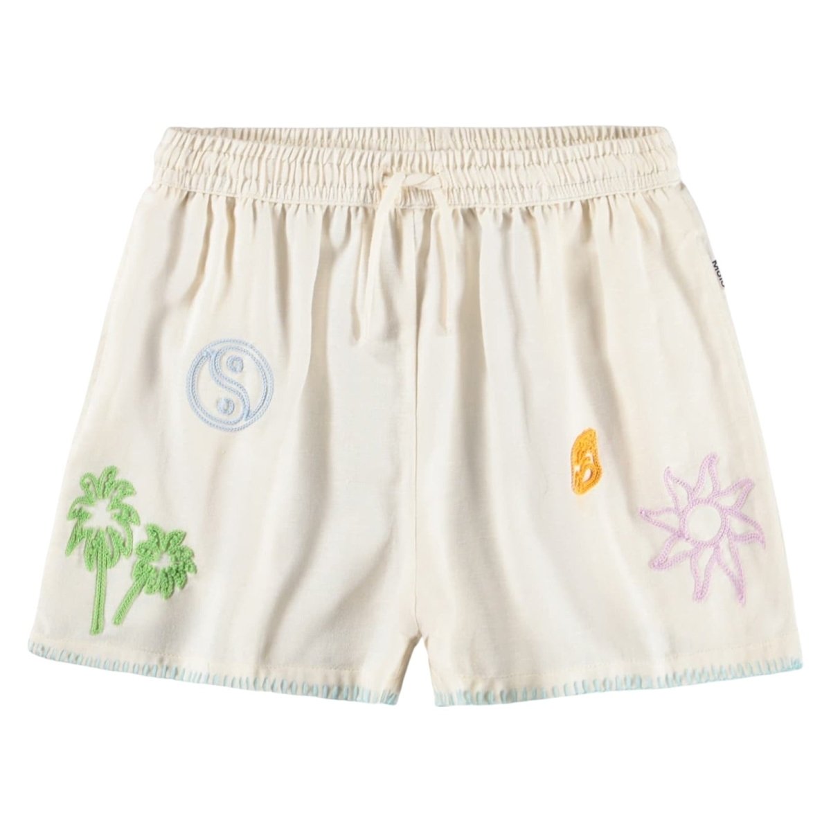 EMBROIDERED DOODLES ANNABELLA SHORTS (PREORDER) - MOLO