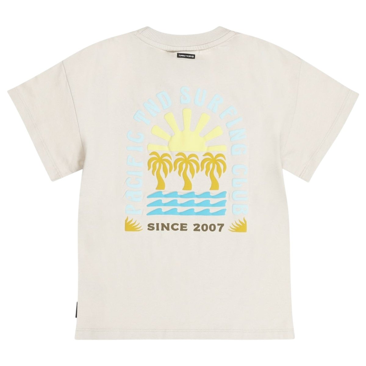 EMBROIDERED SUNSET TSHIRT (PREORDER) - TUMBLE 'N DRY