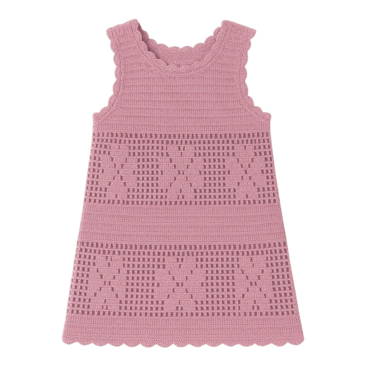 EMMI CROCHET DRESS (PREORDER) - LIMEAPPLE