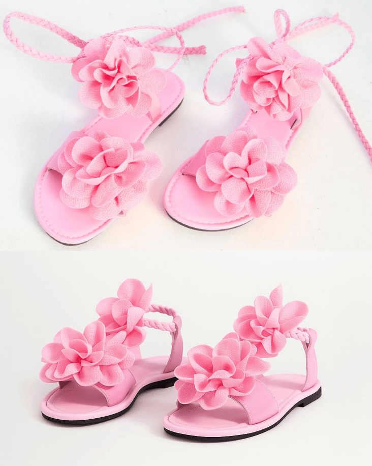 EVELINA FLORAL SANDALS (PREORDER) - MARLO