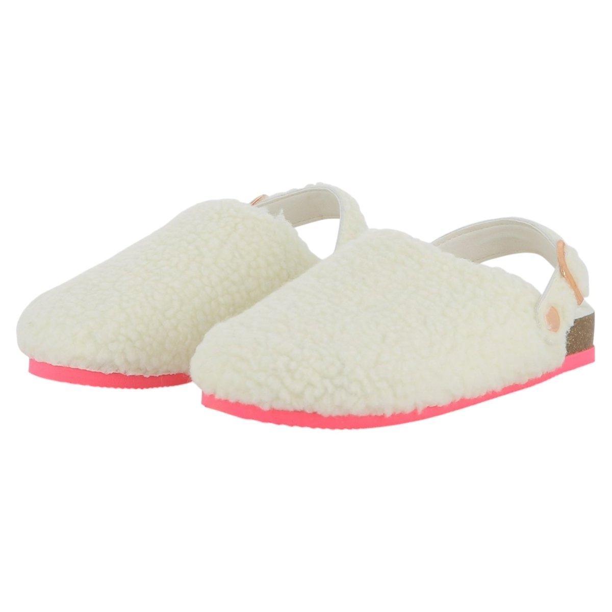 White Mountain Baylen Women's Faux Fur Lined Slip-On Clogs