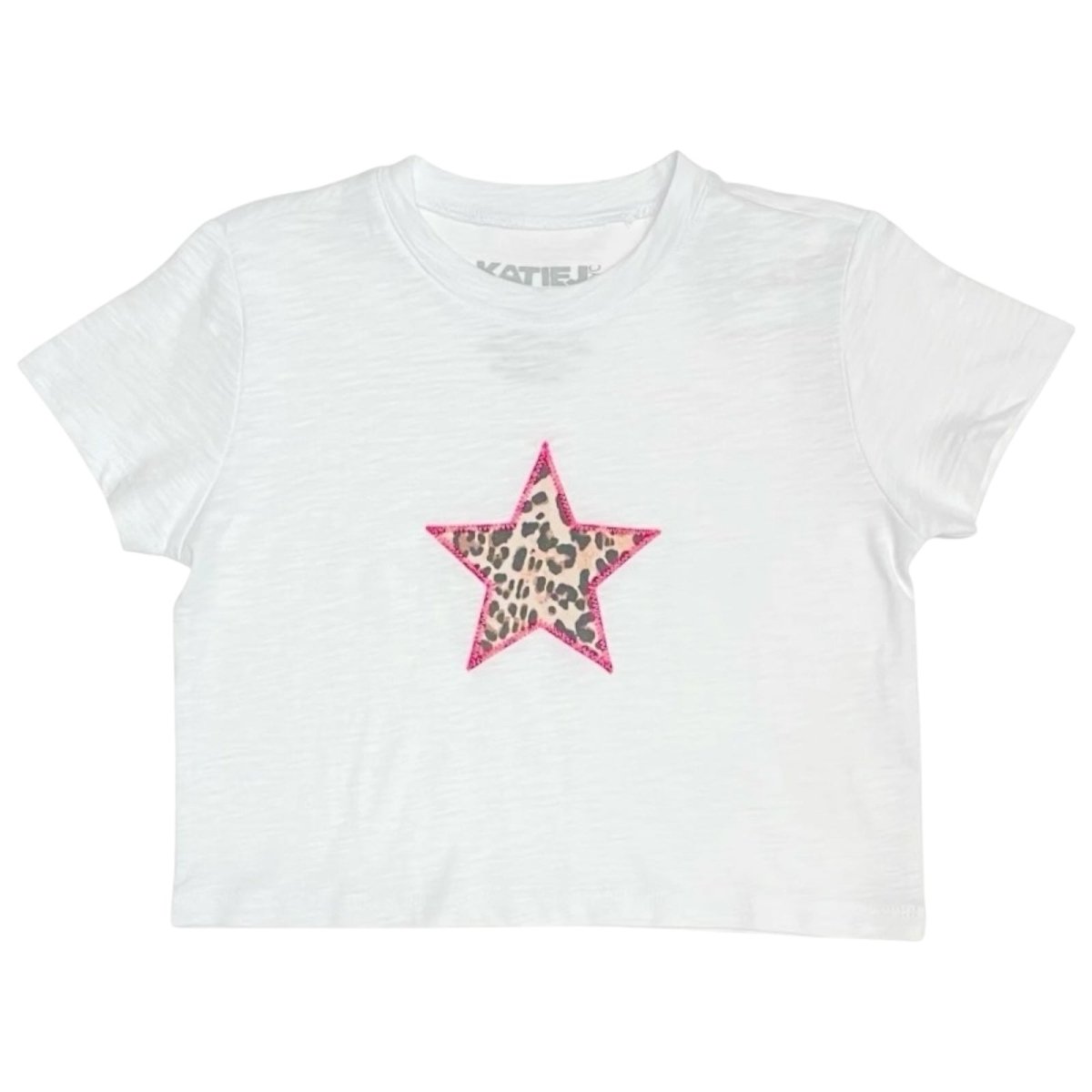 FEARLESS LEOPARD STAR TSHIRT - SHORT SLEEVE TOPS