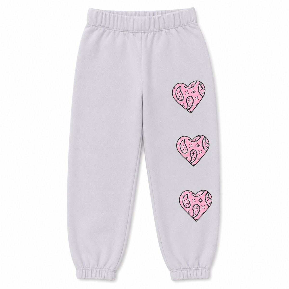 BANDANA HEART SWEATPANTS