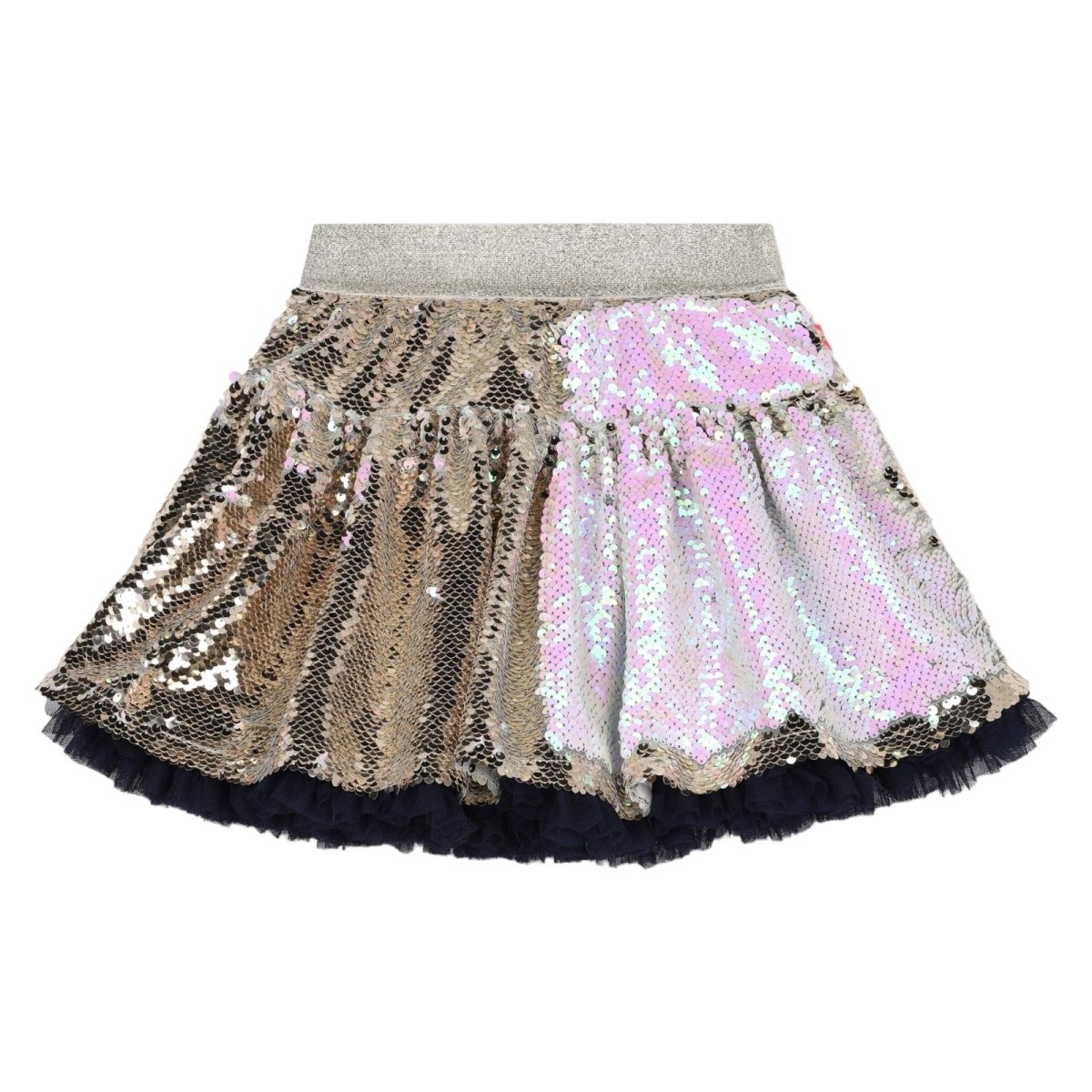 FLIP SEQUIN SKIRT - SKIRTS