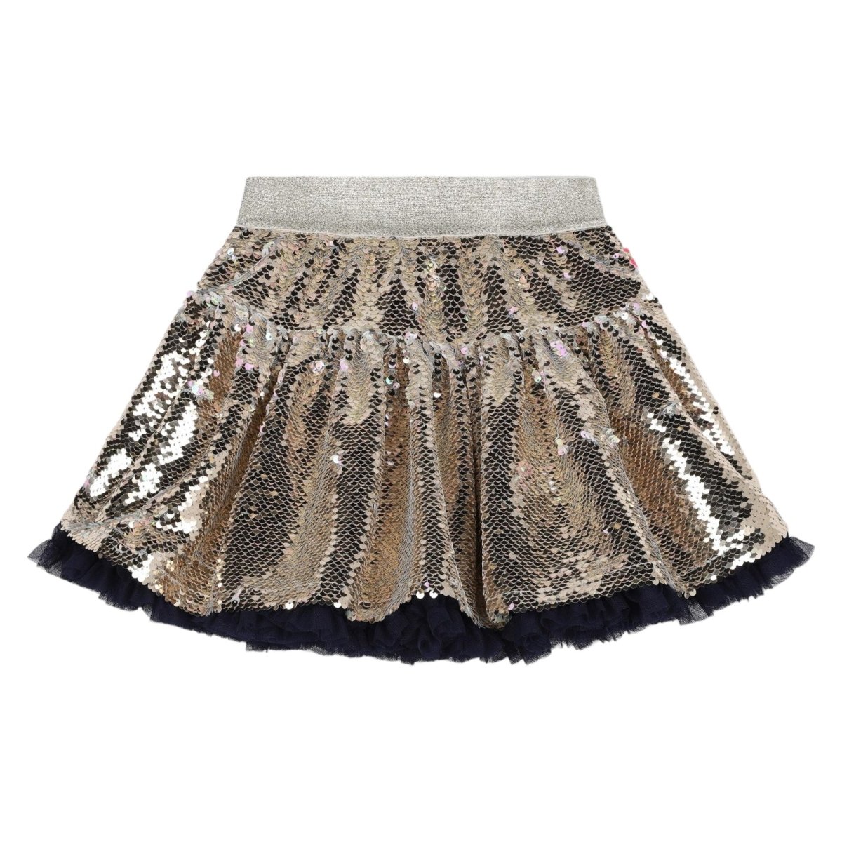 FLIP SEQUIN SKIRT - SKIRTS