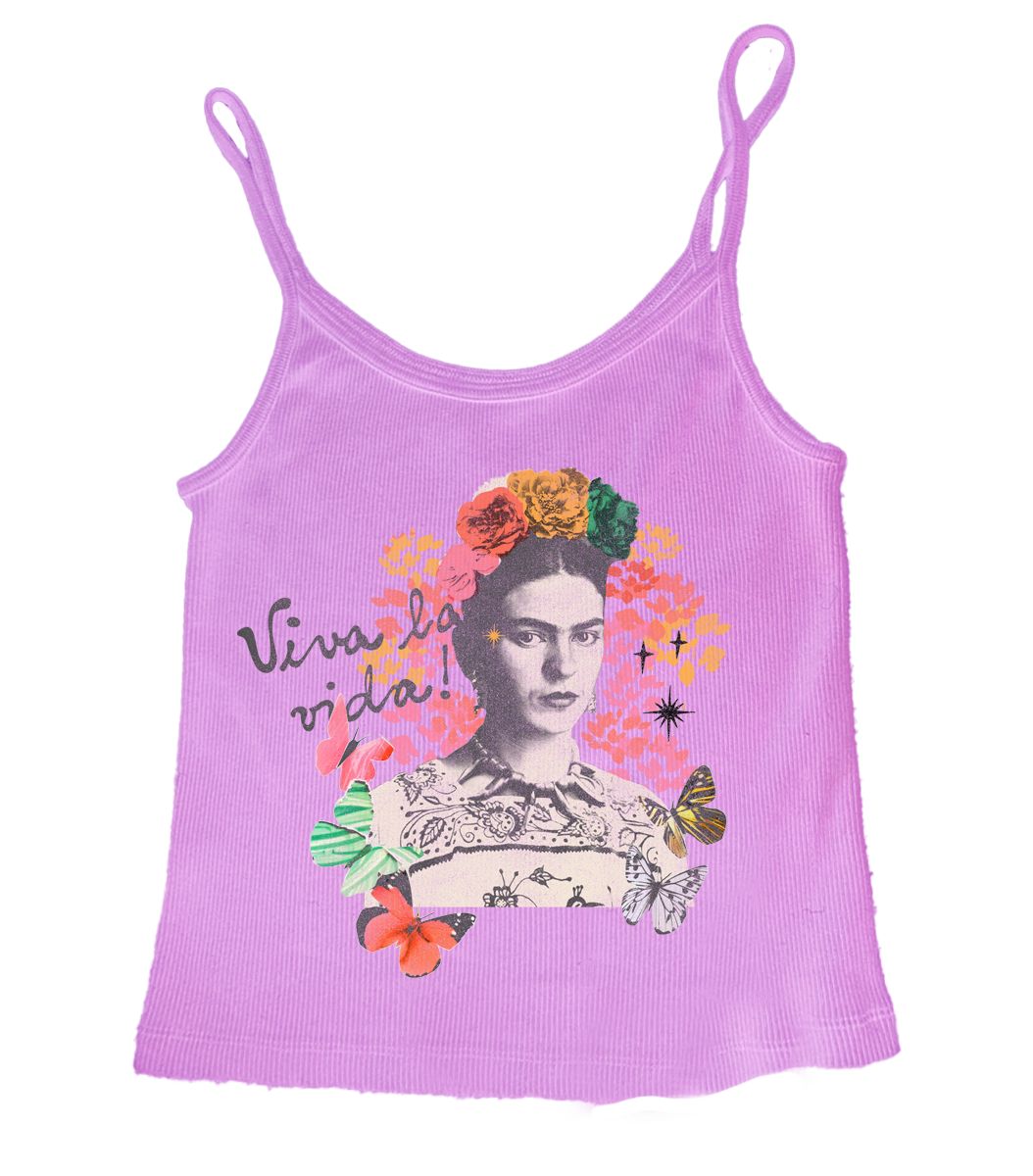 FRIDA KAHLO TANK TOP (PREORDER) - ROWDY SPROUT