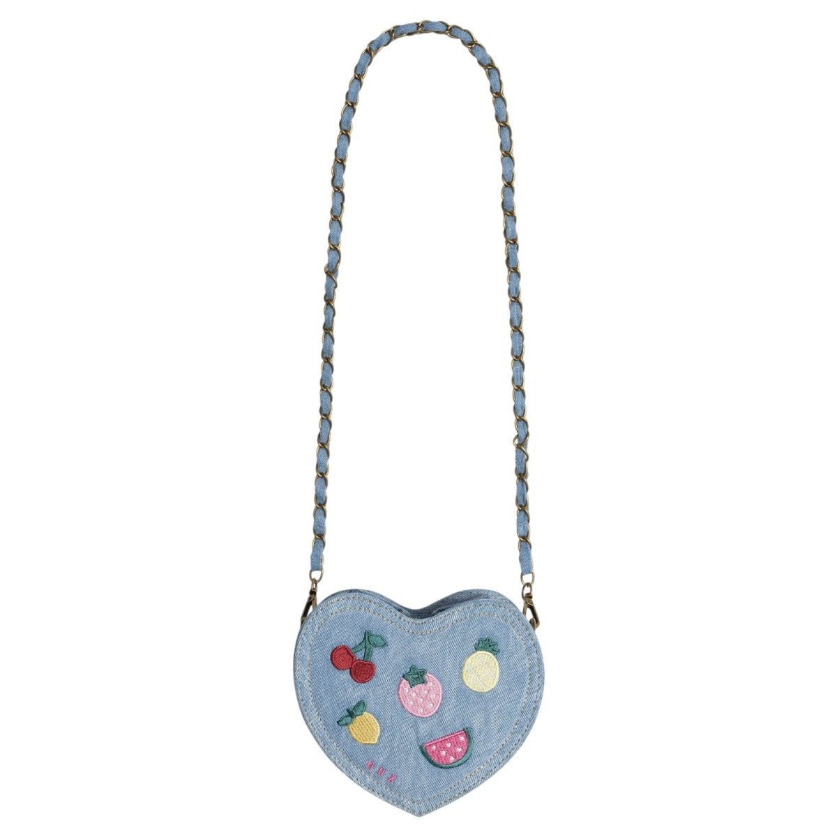 FRUIT DENIM SHOULDER BAG - PURSES