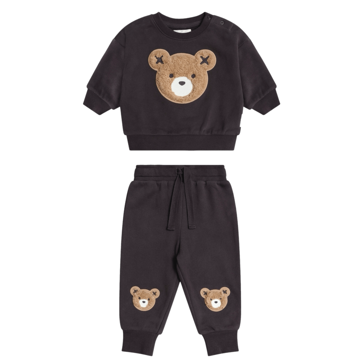 FURRY HUX SWEATSHIRT AND SWEATPANTS SET - SET