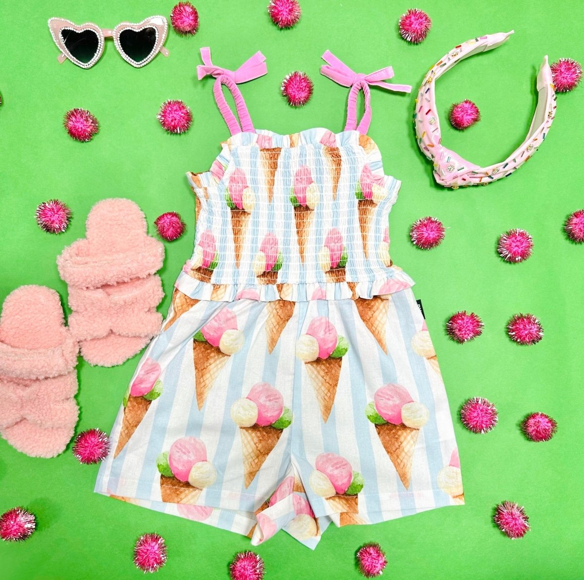 GELATO DREAMS ROMPER - ROCK YOUR BABY