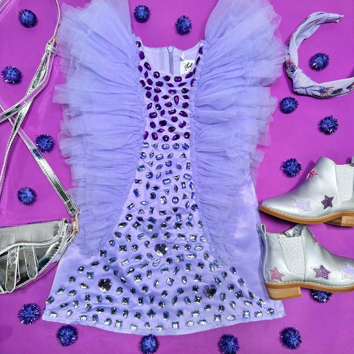 GEM HAZE DRESS - DRESSES