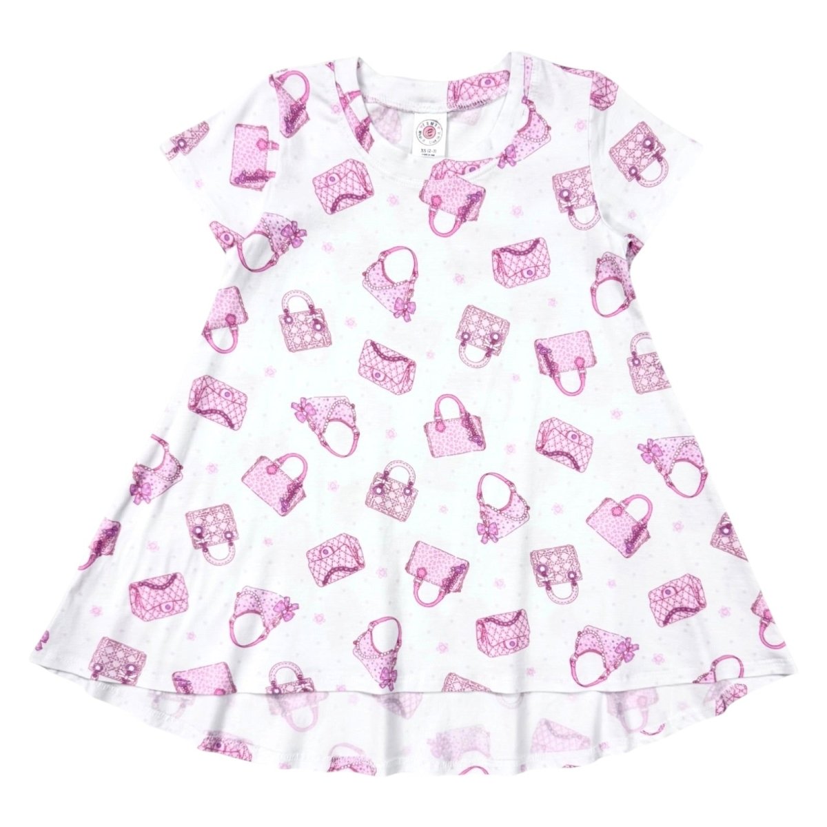 GIRL BOSS PURSES SHORT SLEEVE DRESS (PREORDER) - ESME