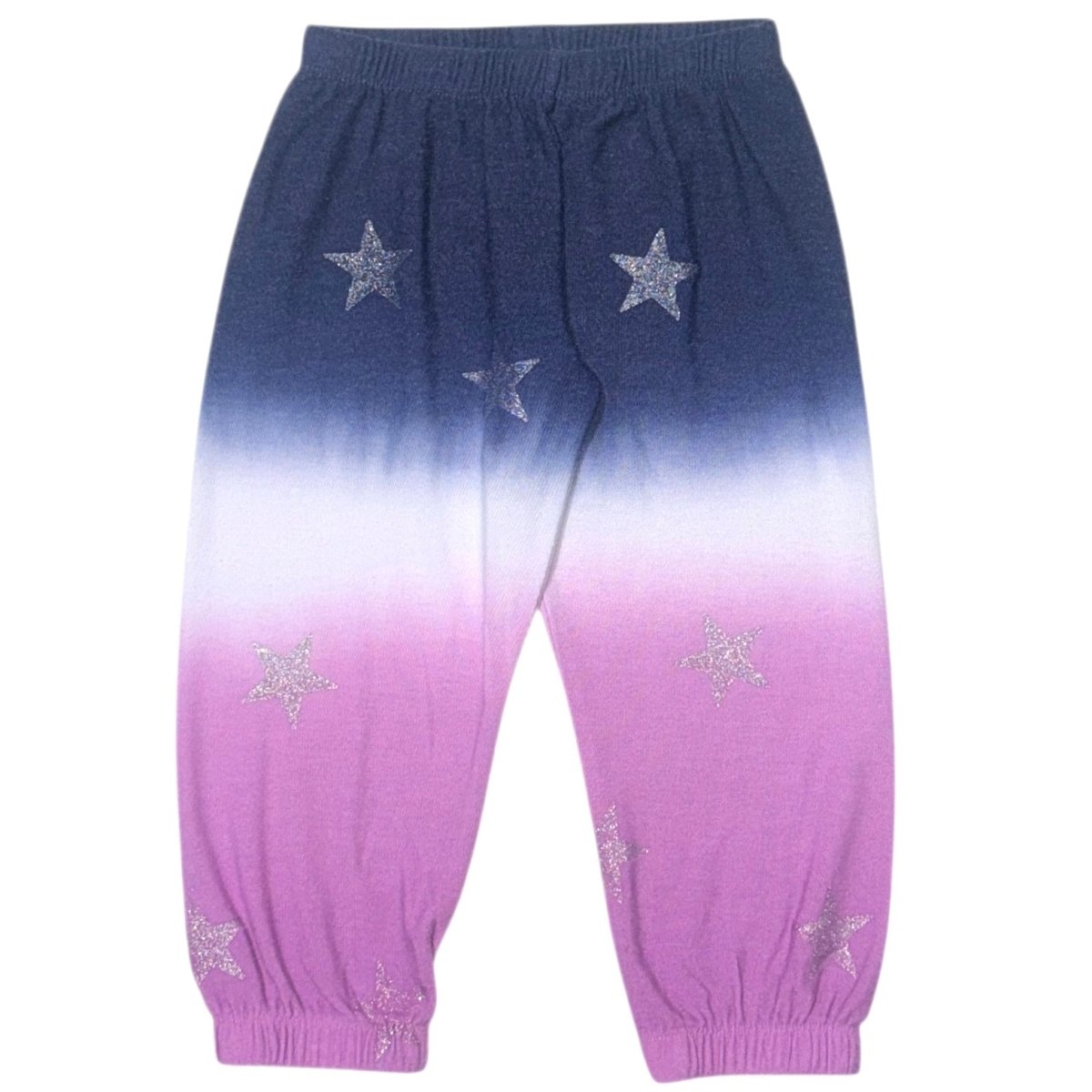 GLITTER STARS OMBRÉ SWEATPANTS (PREORDER) - CHASER KIDS