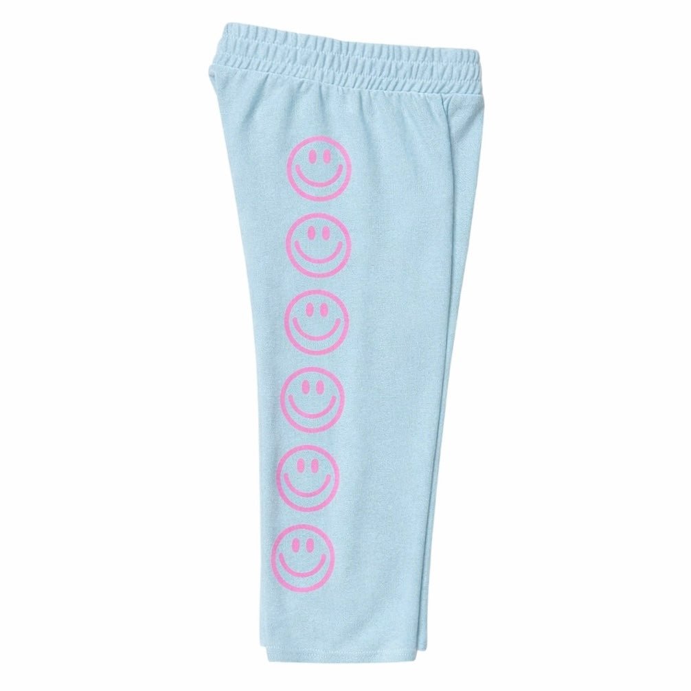 GOOD DAY SMILEY FACE STRAIGHT LEG SWEATPANTS - CHASER KIDS