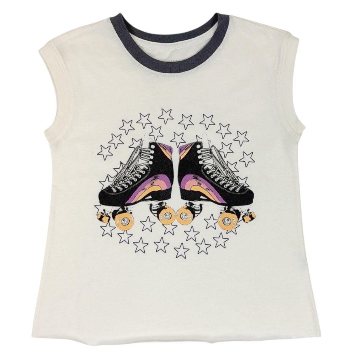 GOOD TIMES ROLL ROLLER SKATE TANK TOP (PREORDER) - TINY WHALES