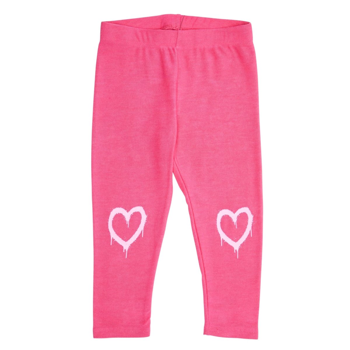 GRAFFITI HEART LEGGINGS - LEGGINGS